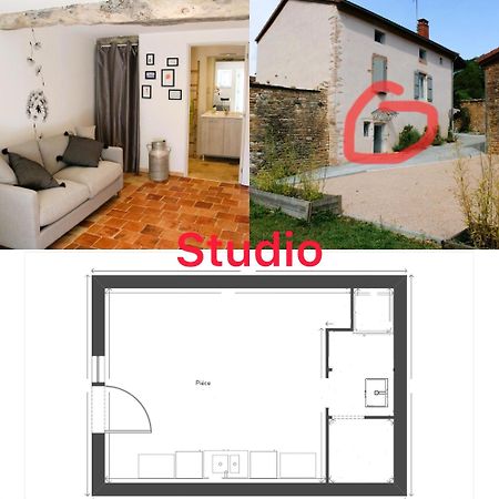Le Clos Des Pierres Rouges Burgy Exterior foto